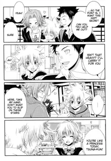 Sawada Tsunayoshi 14-sai, Totsuzen Onna ni Narimashita., English