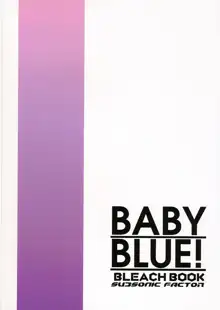 BABY BLUE!, English