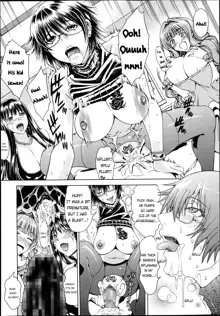 Shounen to Sannin no Kuso Bitch | My Life with those Sluts as a Meat Dildo Nngh!, English