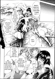 Shounen to Sannin no Kuso Bitch | My Life with those Sluts as a Meat Dildo Nngh!, English