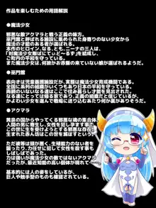 小さな魔法少女を身も心も目茶苦茶にするCG集, 日本語