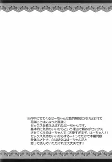 はーちゃんが童貞捨てさせてくれる本, 日本語