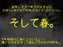 お漏らし男子のオシッコトレーニング, 日本語