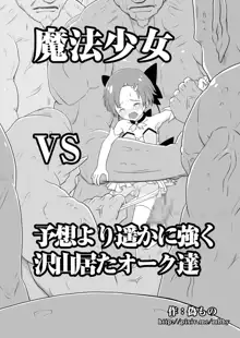 魔法少女VS予想より遥かに強く沢山居たオーク達, 日本語