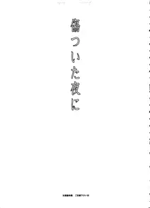 傷ついた夜に, 日本語