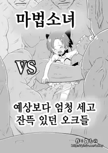 Mahou Shoujo vs Yosou yori Haruka ni Tsuyoku Takusan Ita Orc-tachi, 한국어