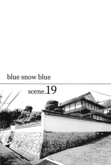 blue snow blue scene.19, English