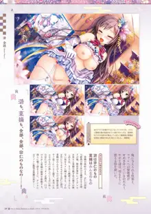 千の刃濤、桃花染の皇姫 ビジュアルファンブック, 日本語