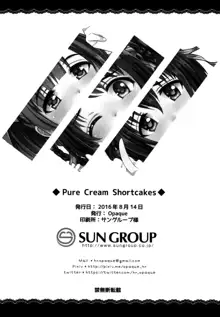 Pure Cream Shortcakes, English