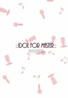 IDOL FOR MASTER, 日本語