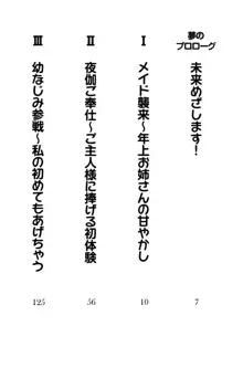 メイドやります！ 年上お姉さんとツンツン幼なじみ, 日本語