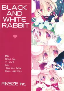 BLACK AND WHITE RABBIT 総集編, 日本語