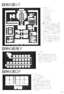 闘神都市2 原画&設定資料集, 日本語