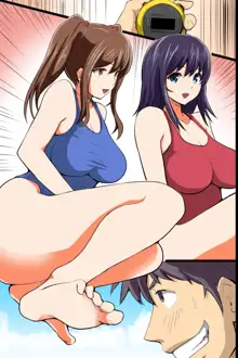 Jikan Teishi Kinou de Mizugi Gal no Kyonyuu o Yaritai Houdai Kui Makuru | 用停止時間功能和泳裝辣妹的巨乳拼命做到爽, 中文