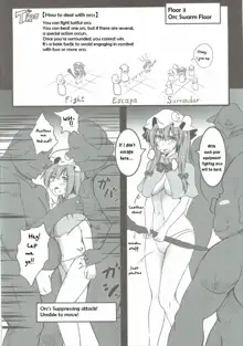 Patchouli ga Ero Dungeon de Hidoi Me ni Au Hon, English