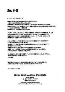 BREAK BLUE MARRON SPARRING2, 한국어