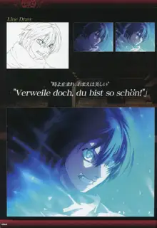 Dies irae Also sprach Zarathustra -die Wiederkunft- 初回版特典 Ein visuelles Facherbuch - 黑本 -, 日本語