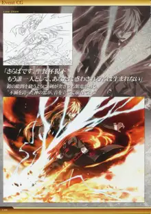 Dies irae Also - Acta est Fabula - Scharlachrot Grun - 同梱特典 Ein visuelles Facherbuch - 白本, 日本語