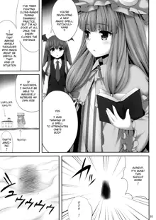 Kyonyuu Chara to Kashita Patchouli no Ero Hon, English