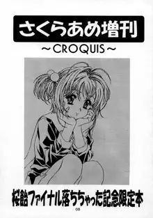 桜飴 CROQUIS, 日本語