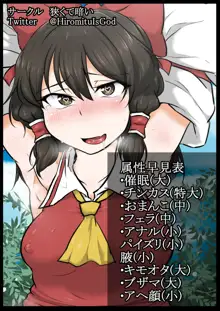 東方改変霊夢, 日本語