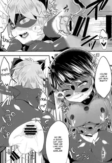 Teki no Shoi de Futanari ni Sareta Ladybug ga Cat Noir no Shojo o Ubacchau Hon, English