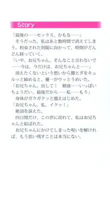 桜の咲く頃、僕は妹と再会する。, 日本語