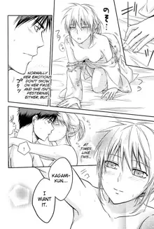 Kagami-kun to Kuroko-san no Natsu., English