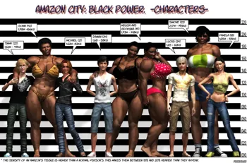 Amazon City: Black Power, English