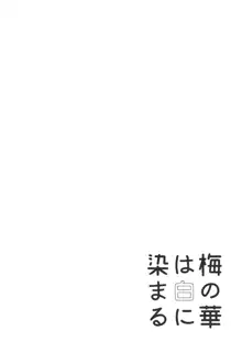 梅の華は白に染まる, 日本語