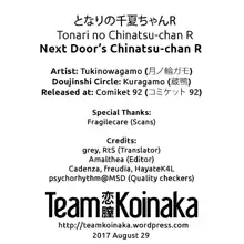 Tonari no Chinatsu-chan R | Next Door's Chinatsu-chan R, English