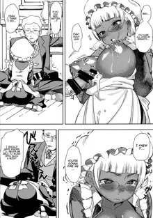 Ganso! Kasshoku Kokumaro Funnyuu Maid!!! | Eureka! Milk-spraying Creamy Brown Maid!!!, English