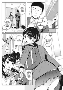 1LDK+JK Ikinari Doukyo? Micchaku!? Hatsu Ecchi!!? Ch. 2, 한국어