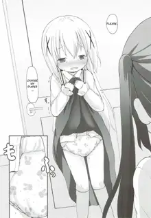 Chino-chan no Omata Check, English