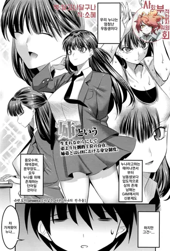 Hontou wa H na Onee-chan no Tomodachi | 사실은 야한 누나의 친구들, 한국어