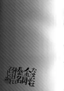 たまには金剛榛名を召し上がれ, 日本語