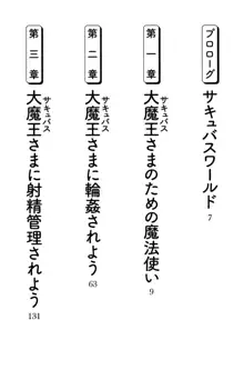 童貞を殺す大魔王! 例のセーターを着たサキュバス姫, 日本語