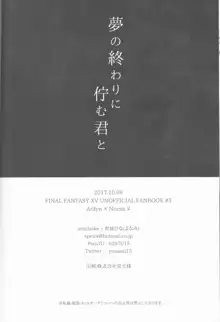 夢の終わりに佇む君と, 日本語