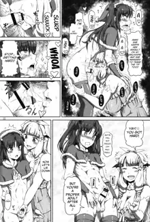 Onee-sama na Succubus to Josou Santa-chan | Mature Succubus and Young Santa-chan, English