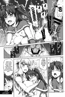 Onee-sama na Succubus to Josou Santa-chan | Mature Succubus and Young Santa-chan, English