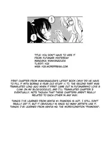 Futanari Yesterday Ch. 1-3, English