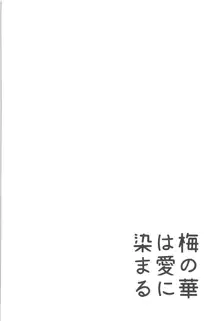 梅の華は愛に染まる, 日本語