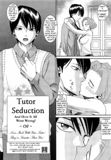 Tutor Seduction, English