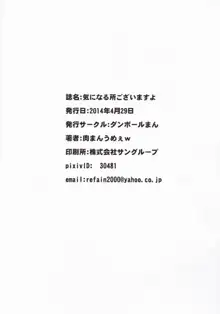 気になる所ございますよ, 日本語