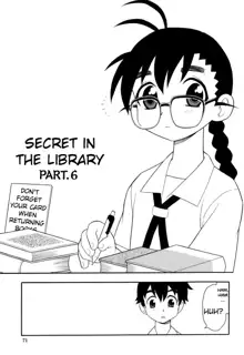 Toshoshitsu no Himitsu - Secret In Library. | Secret In The Library, English