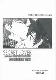 SECRET LOVER, English