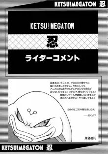 KETSU!MEGATON 忍, 日本語