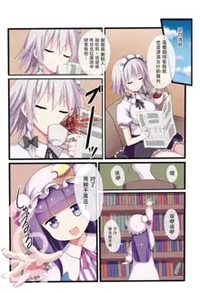 Patchouli Knowledge wa Dosukebe nano ka??, 中文