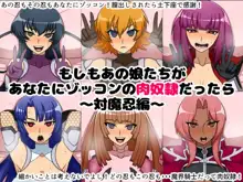 もしもあの娘たちがあなたにゾッコンの肉奴隷だったら～対魔忍編～, 日本語