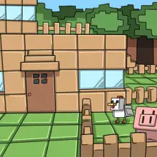 Minecraft <Koukou Daibouken> 3, 日本語